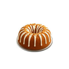 Rhum cake Krémas & caramel croquant grand format (15-18 portions) — Dcake, Montréal